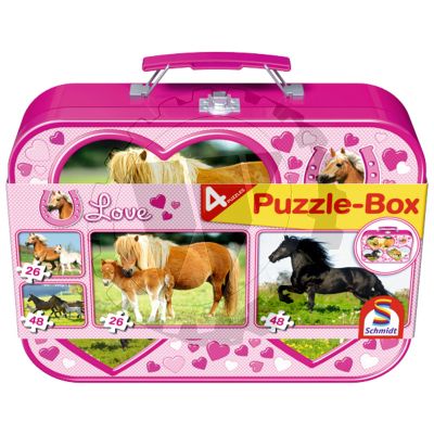 Pferde, Puzzle-Box 60055588
