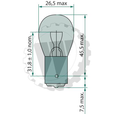 Kugellampe 44712498CP Zeichnung